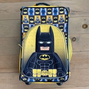 Lego Batman rolling suitcase